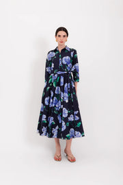 Lavi Couture Ninni Dress Floral Print Blue