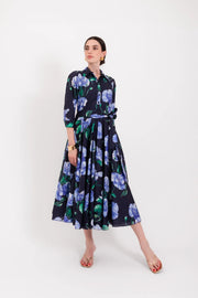 Lavi Couture Ninni Dress Floral Print Blue