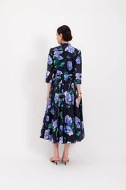 Lavi Couture Ninni Dress Floral Print Blue