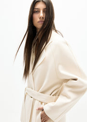 Lola Casademunt Long Coat Ecru