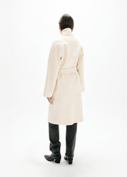 Lola Casademunt Long Coat Ecru