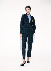 Lola Casademunt Barcelona Fit Plaid Pants