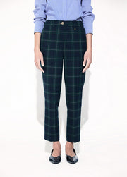 Lola Casademunt Barcelona Fit Plaid Pants