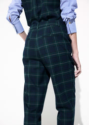 Lola Casademunt Barcelona Fit Plaid Pants