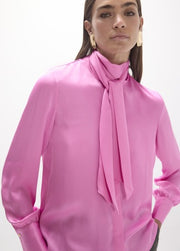 Lola Casademunt Blouse With Bow Detail Pink