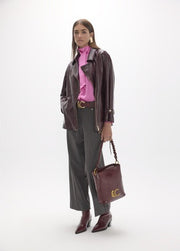 Lola Casademunt Blouse With Bow Detail Pink