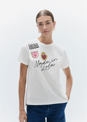 Lola Casademunt Crew Neck Tee White