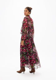 Lola Casademunt Georgette Floral Print Dress
