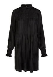 Marc Aurel Pleated Dress Black