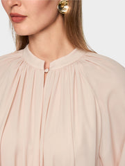 Marc Cain Pleated Midi Dress With Floral Print