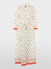 Marc Cain Dress Ecru Print