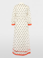 Marc Cain Dress Ecru Print