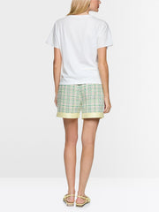 Marc Cain Cotton T-Shirt With Print White