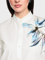 Marc Cain Blouse With Lily Print White