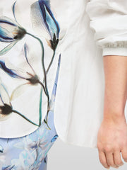 Marc Cain Blouse With Lily Print White