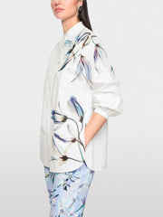 Marc Cain Blouse With Lily Print White
