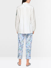 Marc Cain Blouse With Lily Print White