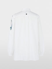 Marc Cain Blouse With Lily Print White