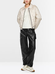 Marc Cain Quilted Jacket Light Beige