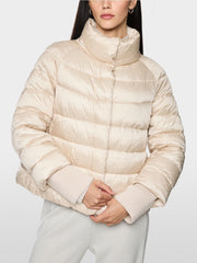 Marc Cain Quilted Jacket Light Beige