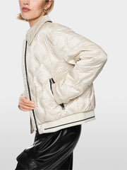 Marc Cain Quilted Jacket Light Beige