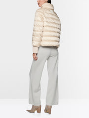 Marc Cain Quilted Jacket Light Beige