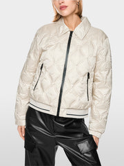 Marc Cain Quilted Jacket Light Beige