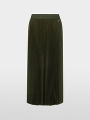 Marc Cain Wool Blend Skirt Forest Night