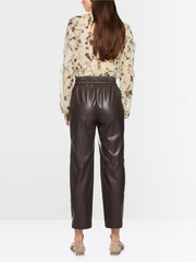 Marc Cain Ranchi Pull-On Trouser After Dark Brown