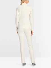 Marc Cain Top With Knot Detail Ecru