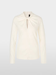 Marc Cain Top With Knot Detail Ecru