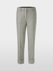 Marc Cain Herringbone Trouser Frozen Sage