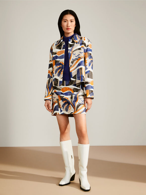 Marc Cain Jacket Abstract Pattern