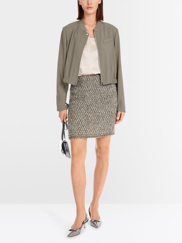 Marc Cain Blouson Jacket Sage Powder