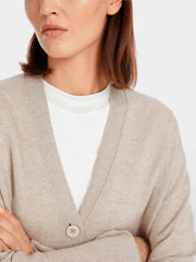 Marc Cain Cashmere Cardigan New Pearl Melange