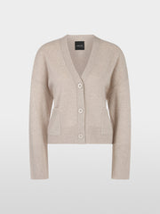 Marc Cain Cashmere Cardigan New Pearl Melange