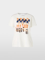 Marc Cain T-Shirt With Abstract Print Off-white