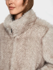 Marc Cain Faux Fur Jacket Smoke