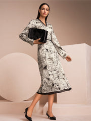 Marc Cain City Tour Printed Dress