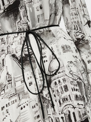 Marc Cain City Tour Printed Dress