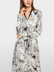 Marc Cain City Tour Printed Dress