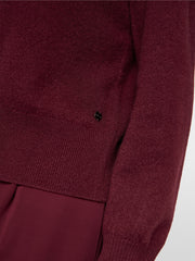Marc Cain Cashmere Cardigan Bright Maroon