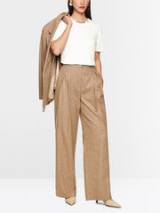 Marc Cain T-Shirt With Embroidered Details Off-white