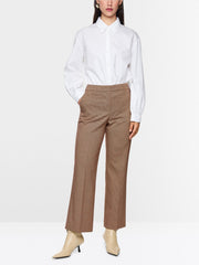 Marc Cain Faid High Waist Trouser Soft Maroon