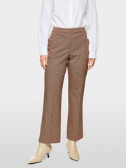 Marc Cain Faid High Waist Trouser Soft Maroon