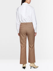 Marc Cain Faid High Waist Trouser Soft Maroon