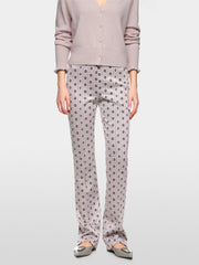 Marc Cain Frederica Trouser Light Desert Taupe Print