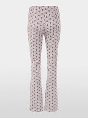 Marc Cain Frederica Trouser Light Desert Taupe Print