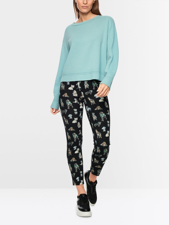 Marc Cain Knit Sweater Soft Teal