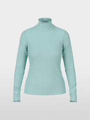 Marc Cain Knit High Neck Top Soft Teal